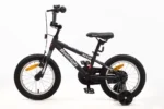 אופני ילדים BMX MXR 14 אינץ' Raleigh בצבע כחול – שלדת אלומיניום קלה, גלגלי עזר לביטחון, בלם רגל אחורי ובלם V קדמי, מתאים לגילאי 3–5 בתל אביב – אופני שחף