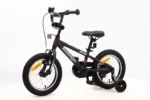 אופני ילדים BMX MXR 14 אינץ' Raleigh בצבע כחול – שלדת אלומיניום קלה, גלגלי עזר לביטחון, בלם רגל אחורי ובלם V קדמי, מתאים לגילאי 3–5 בתל אביב – אופני שחף