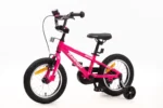 אופני ילדים BMX MXR 14 אינץ' Raleigh בצבע כחול – שלדת אלומיניום קלה, גלגלי עזר לביטחון, בלם רגל אחורי ובלם V קדמי, מתאים לגילאי 3–5 בתל אביב – אופני שחף
