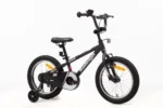 אופני BMX Raleigh MXR 16 אינץ׳ לילדים – שלדת אלומיניום קלה, גלגלי עזר, בלם V קדמי ומעצור רגל אחורי