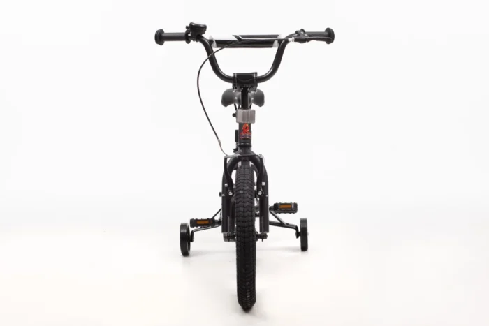 אופני BMX Raleigh MXR 16 אינץ׳ לילדים – שלדת אלומיניום קלה, גלגלי עזר, בלם V קדמי ומעצור רגל אחורי
