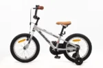 אופני BMX Raleigh MXR 16 אינץ׳ לילדים – שלדת אלומיניום קלה, גלגלי עזר, בלם V קדמי ומעצור רגל אחורי