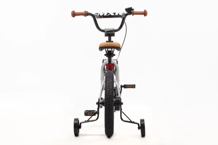 אופני BMX Raleigh MXR 16 אינץ׳ לילדים – שלדת אלומיניום קלה, גלגלי עזר, בלם V קדמי ומעצור רגל אחורי