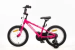 אופני BMX Raleigh MXR 16 אינץ׳ לילדים – שלדת אלומיניום קלה, גלגלי עזר, בלם V קדמי ומעצור רגל אחורי