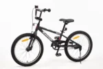 אופני BMX Raleigh MXR 20 אינץ' לילדים – שלדת אלומיניום קלה, צמיגי 20x2.4 רחבים, בלם V קדמי ומעצור רגל אחורי