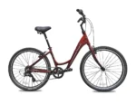 אופני עיר RALEIGH Flow ST 26X15 – שלדת אלומיניום קלה, Shimano 7 הילוכים, בלמי V, גלגלי 26 אינץ' עם צמיגי Kenda – אופני שחף תל אביב