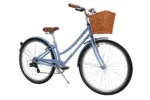 אופני עיר Raleigh SHERWOOD 700C – שלדת אלומיניום, Shimano 7 הילוכים, גלגלי 700×45C Kenda, בלמי V Rilex – אופני שחף תל אביב